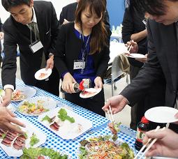 宮城県での交流会の様子